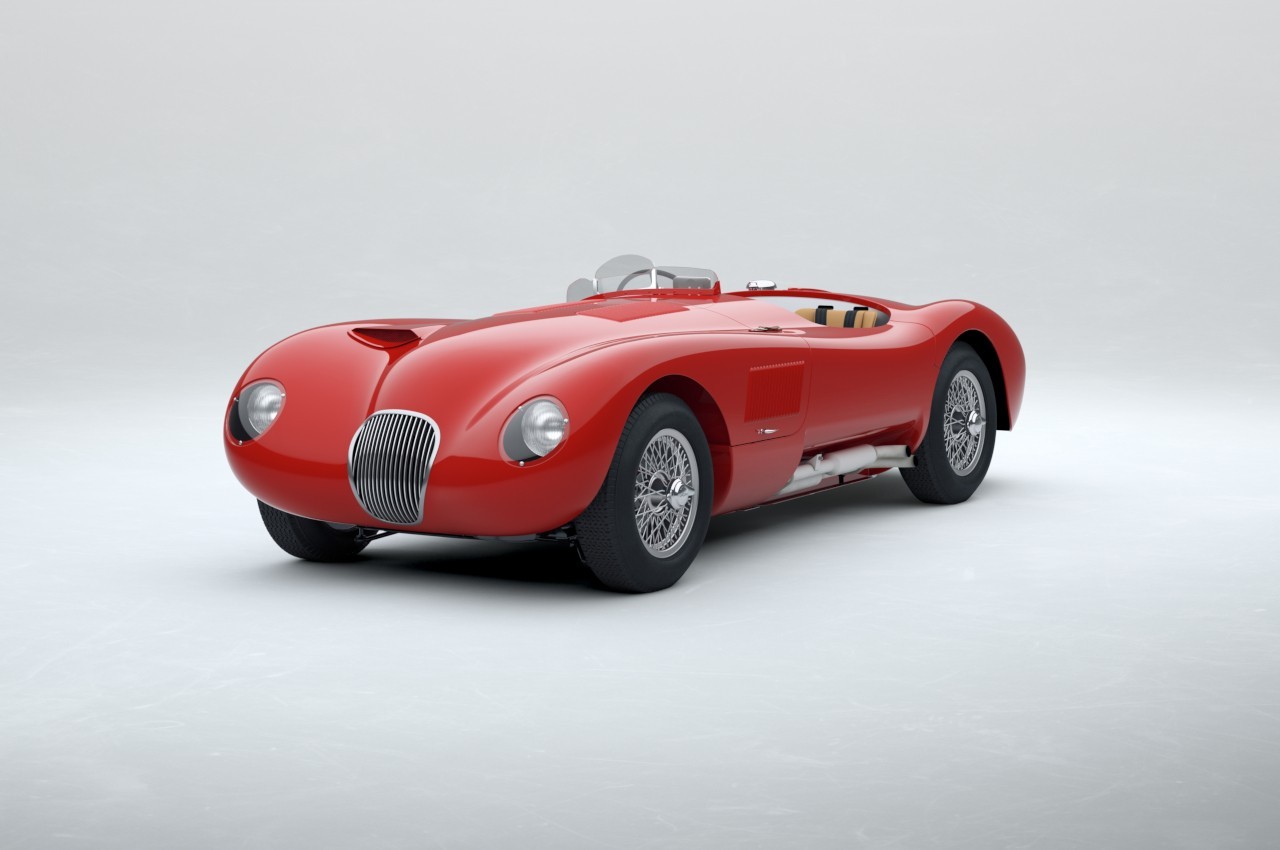 Jaguar C-Type Continuation by Jaguar Classic: immagini ufficiali