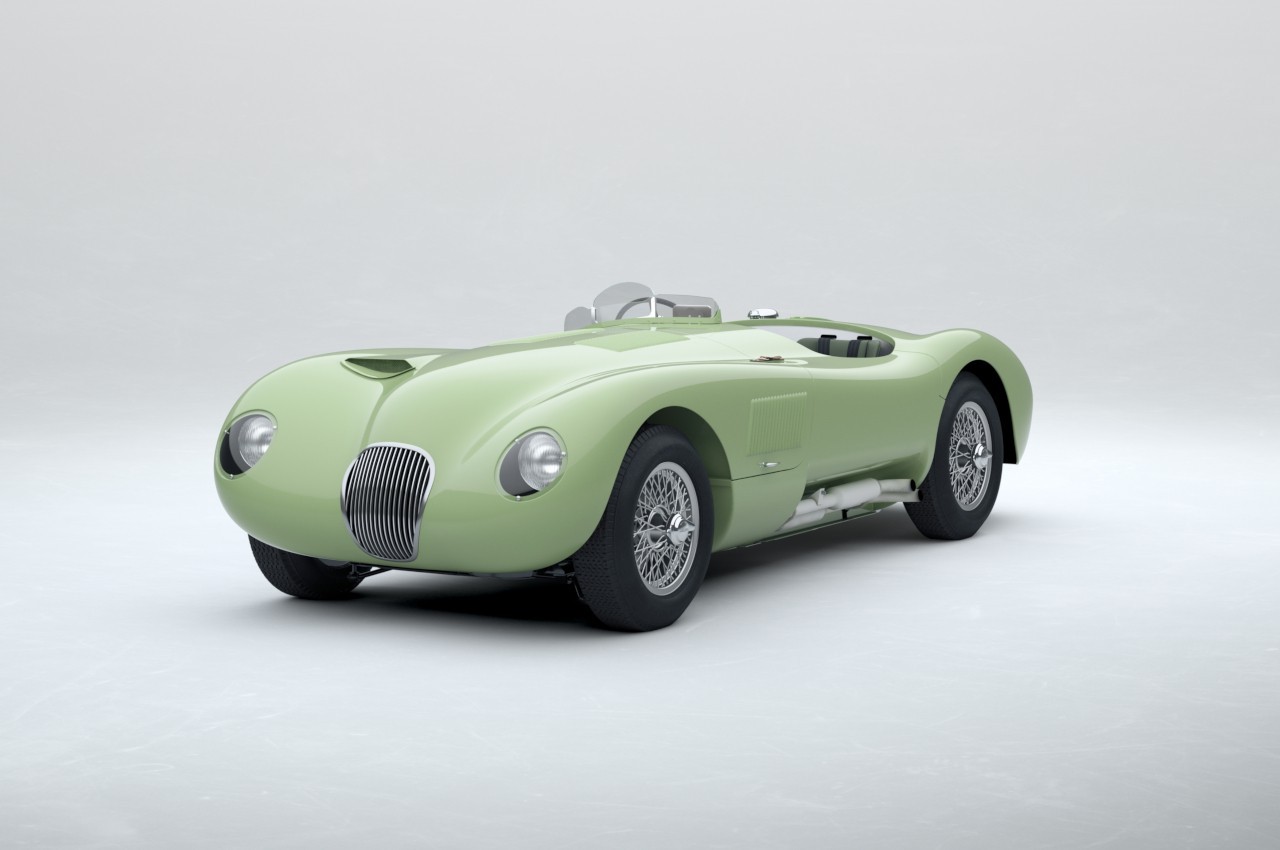 Jaguar C-Type Continuation by Jaguar Classic: immagini ufficiali