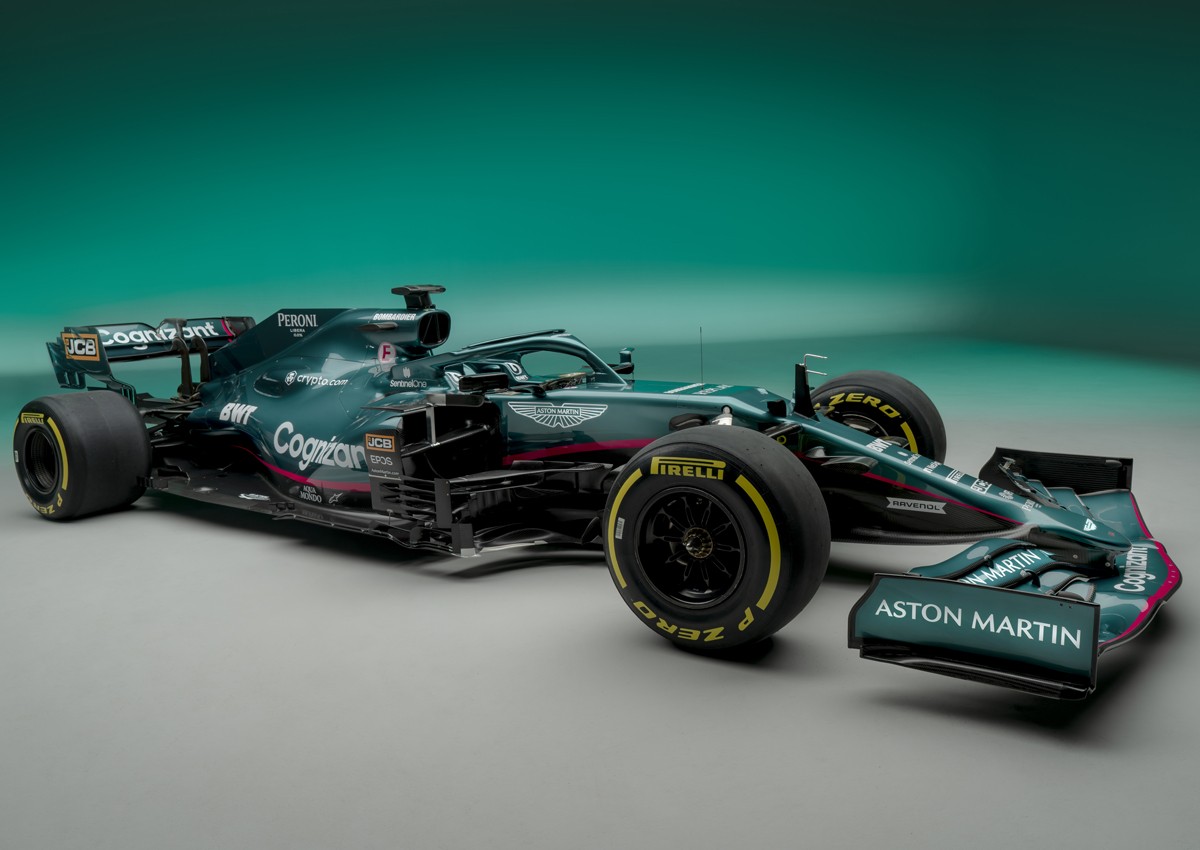 Aston Martin AMR21: svelata la livrea
