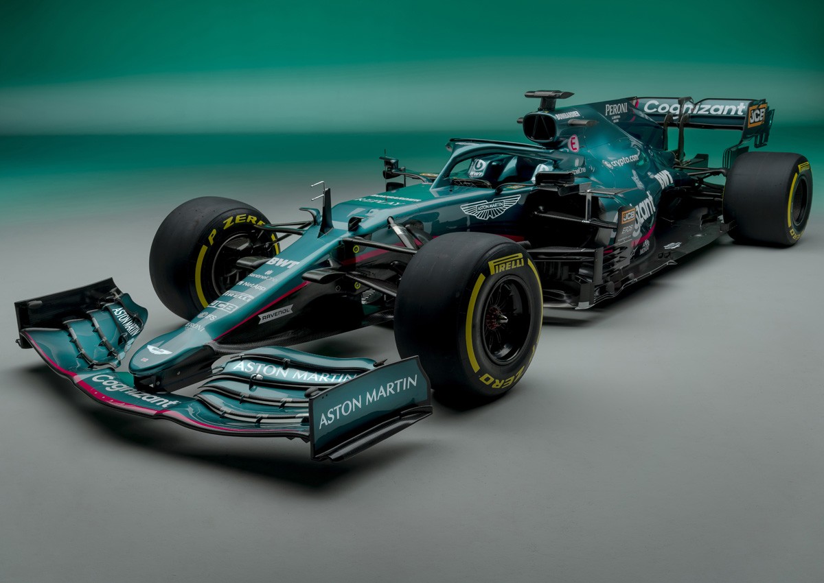 Aston Martin AMR21: svelata la livrea
