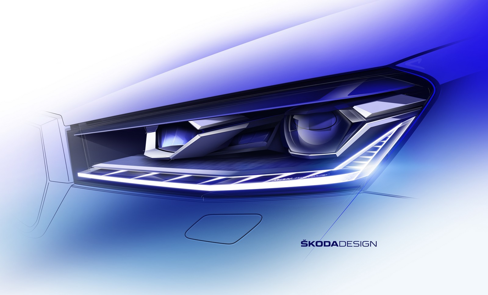 Nuova Skoda Fabia 2021: i bozzetti ufficiali