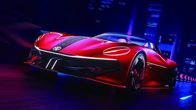 MG Cyberster allo Shanghai Auto Show 2021