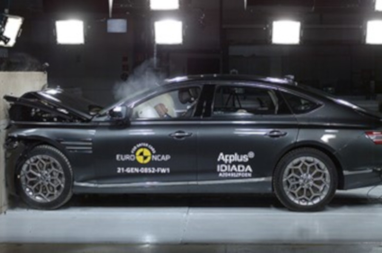 Genesis G80 e GV80, crash test EuroNcap 2021
