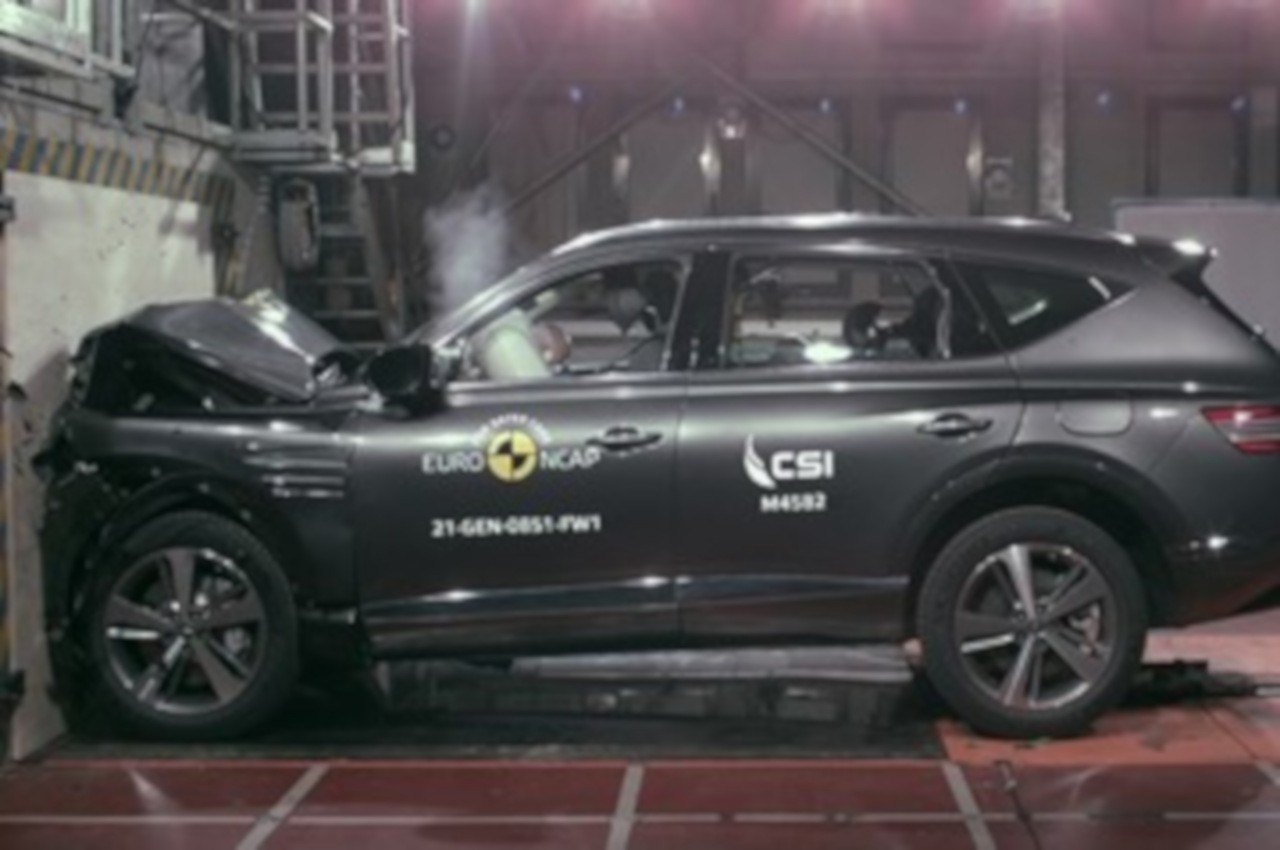 Genesis G80 e GV80, crash test EuroNcap 2021