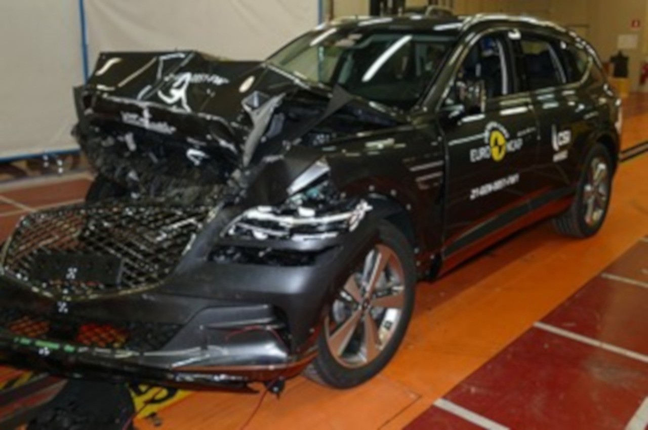 Genesis G80 e GV80, crash test EuroNcap 2021