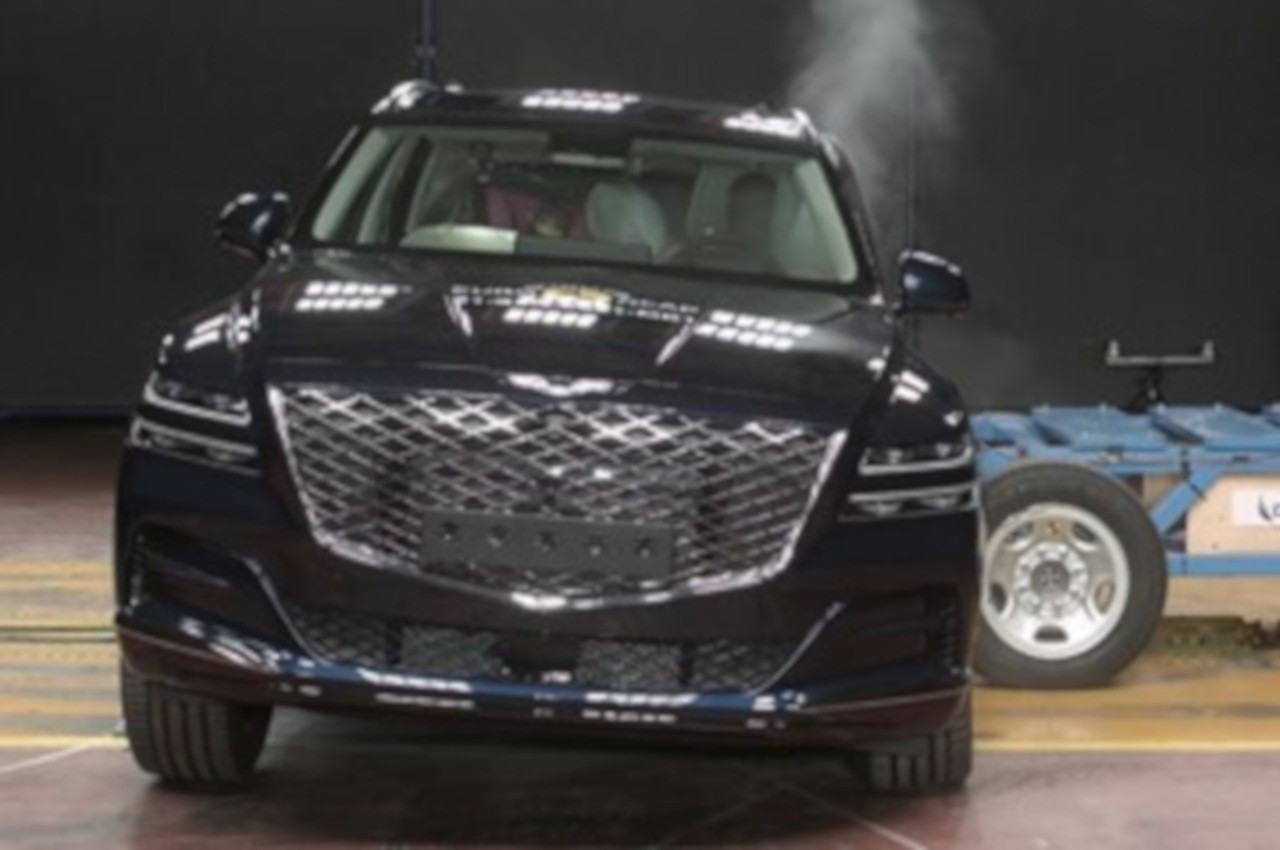 Genesis G80 e GV80, crash test EuroNcap 2021