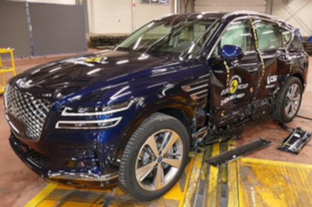 Genesis G80 e GV80, crash test EuroNcap 2021