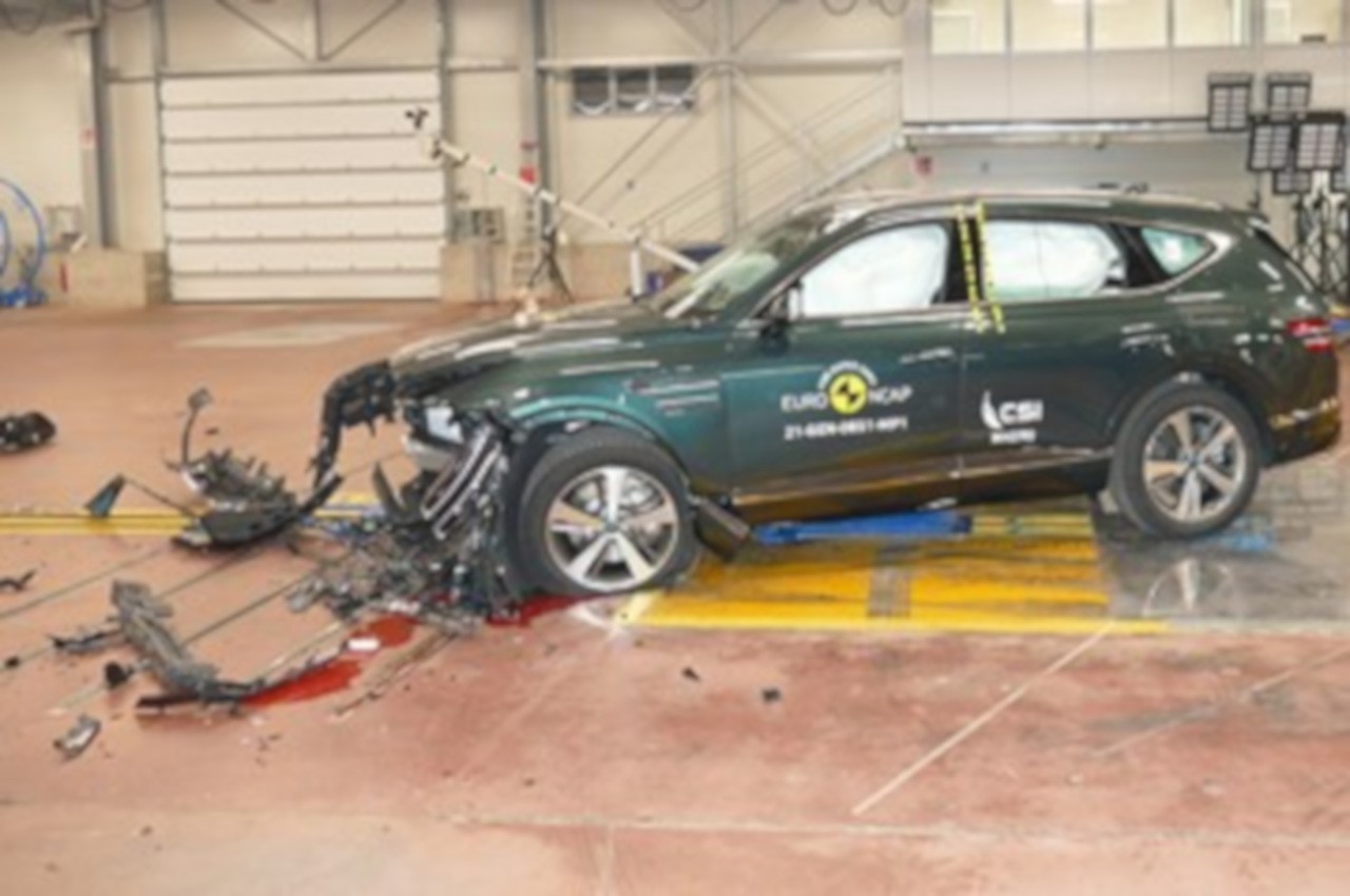 Genesis G80 e GV80, crash test EuroNcap 2021