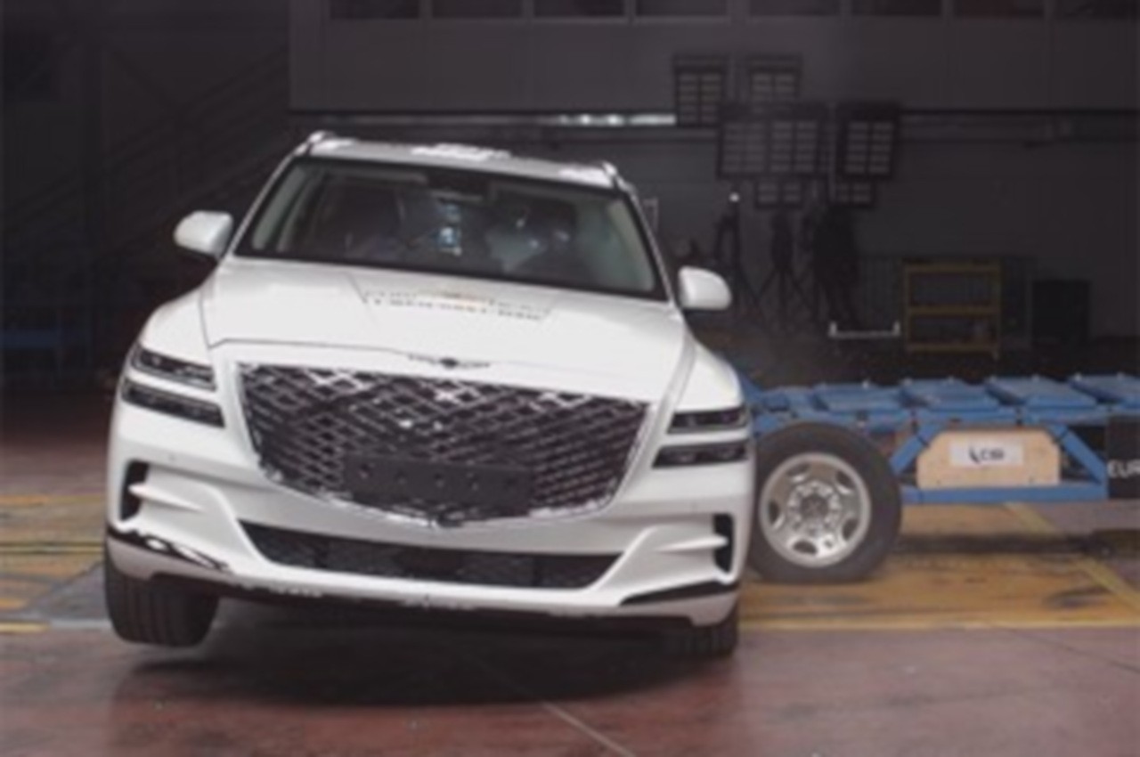 Genesis G80 e GV80, crash test EuroNcap 2021
