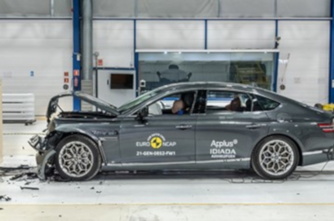 Genesis G80 e GV80, crash test EuroNcap 2021