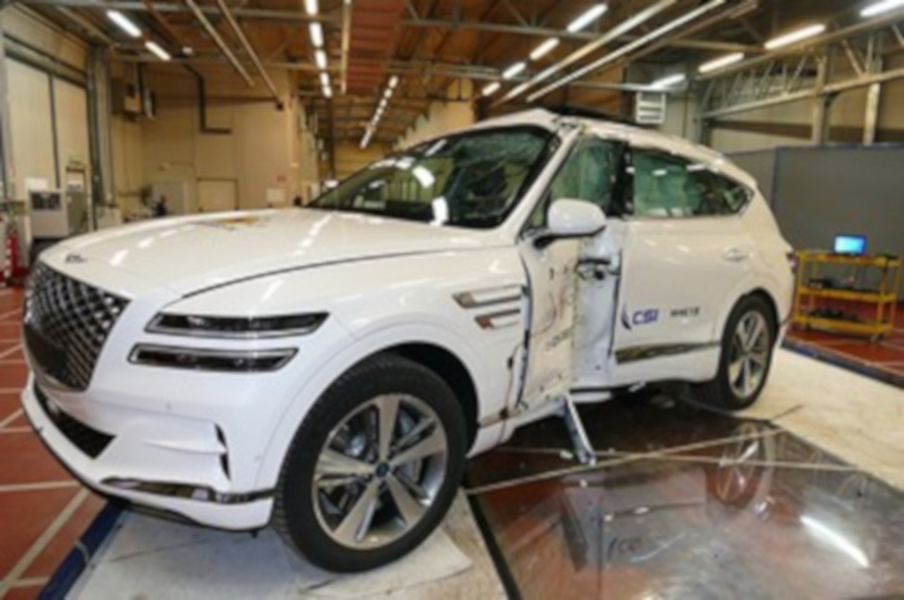 Genesis G80 e GV80, crash test EuroNcap 2021