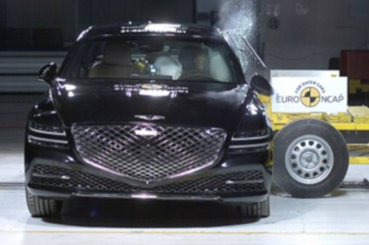 Genesis G80 e GV80, crash test EuroNcap 2021
