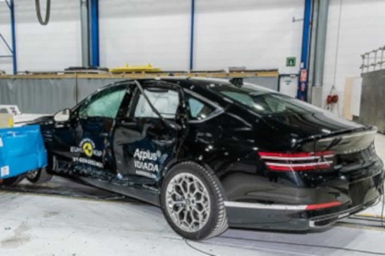 Genesis G80 e GV80, crash test EuroNcap 2021