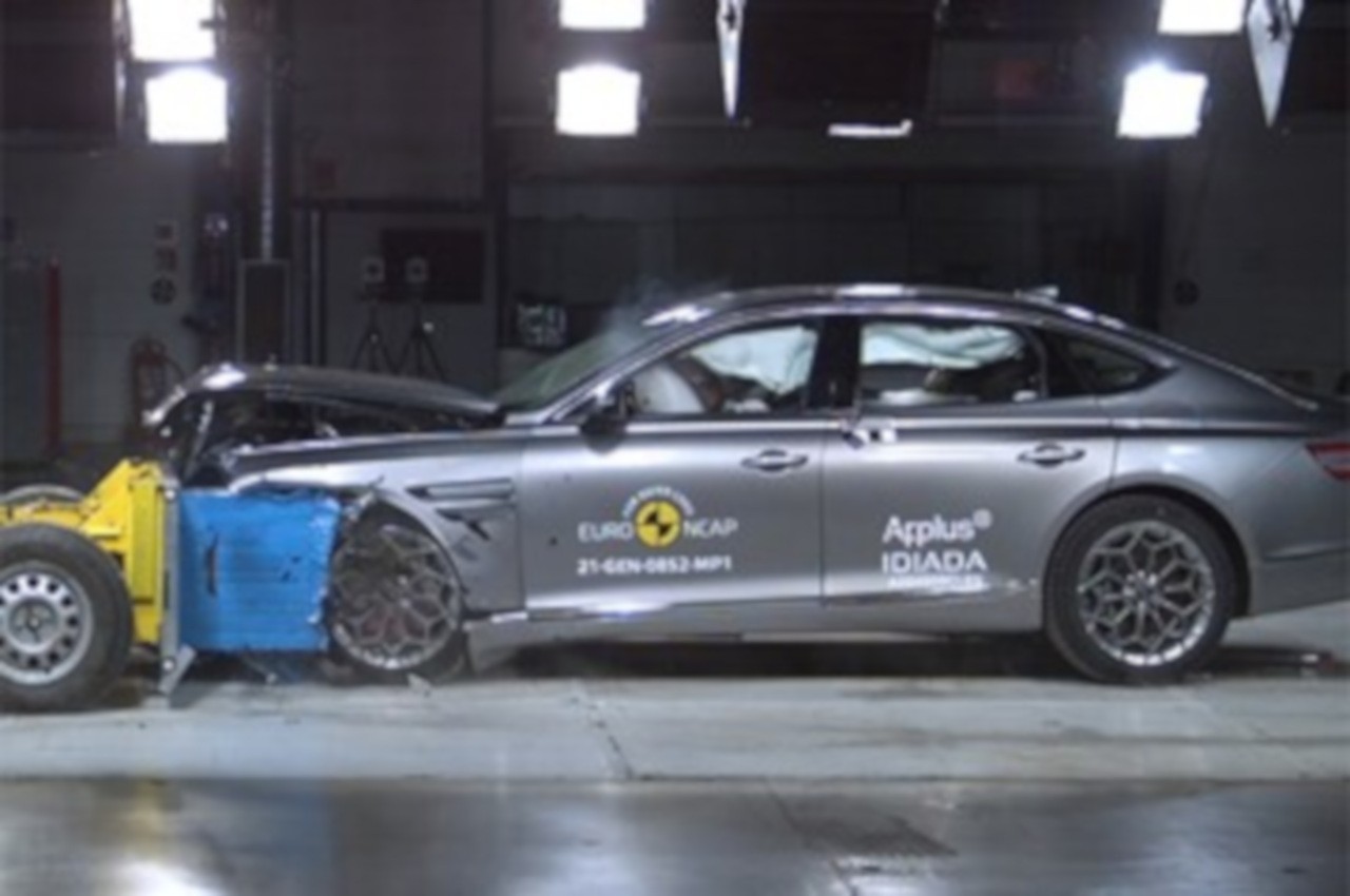 Genesis G80 e GV80, crash test EuroNcap 2021