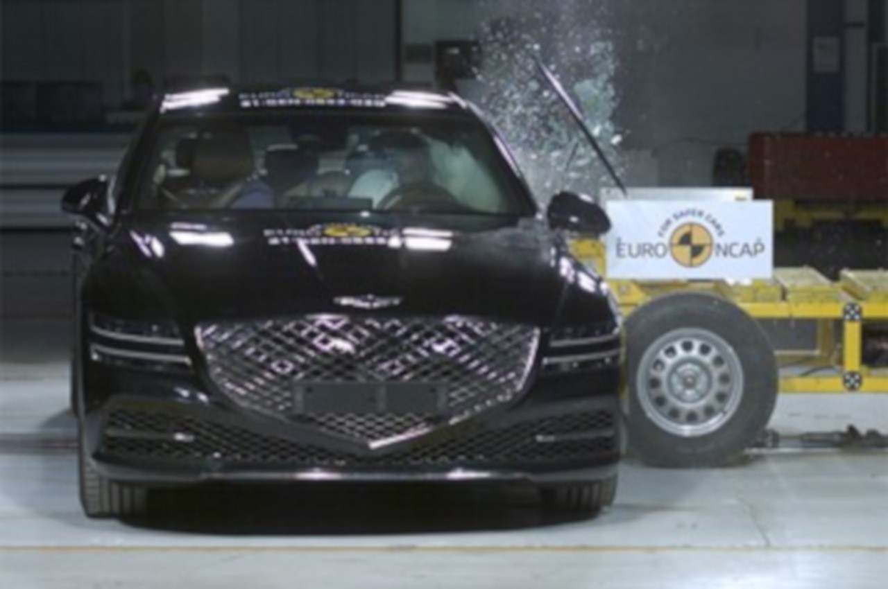 Genesis G80 e GV80, crash test EuroNcap 2021
