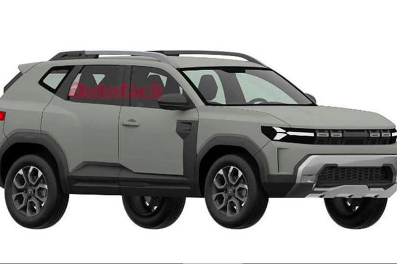 Dacia Bigster: rendering del modello
