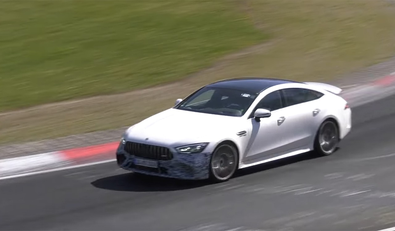 Mercedes-AMG GT 73e: i suoi 800 CV si scatenano al Nurburgring [Video ...