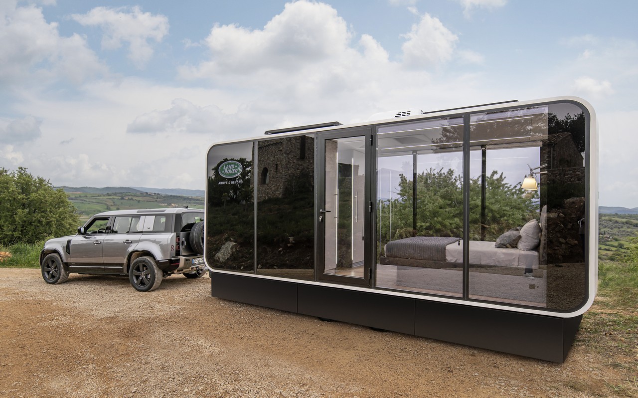 Land Rover Defender Eco Home: immagini ufficiali
