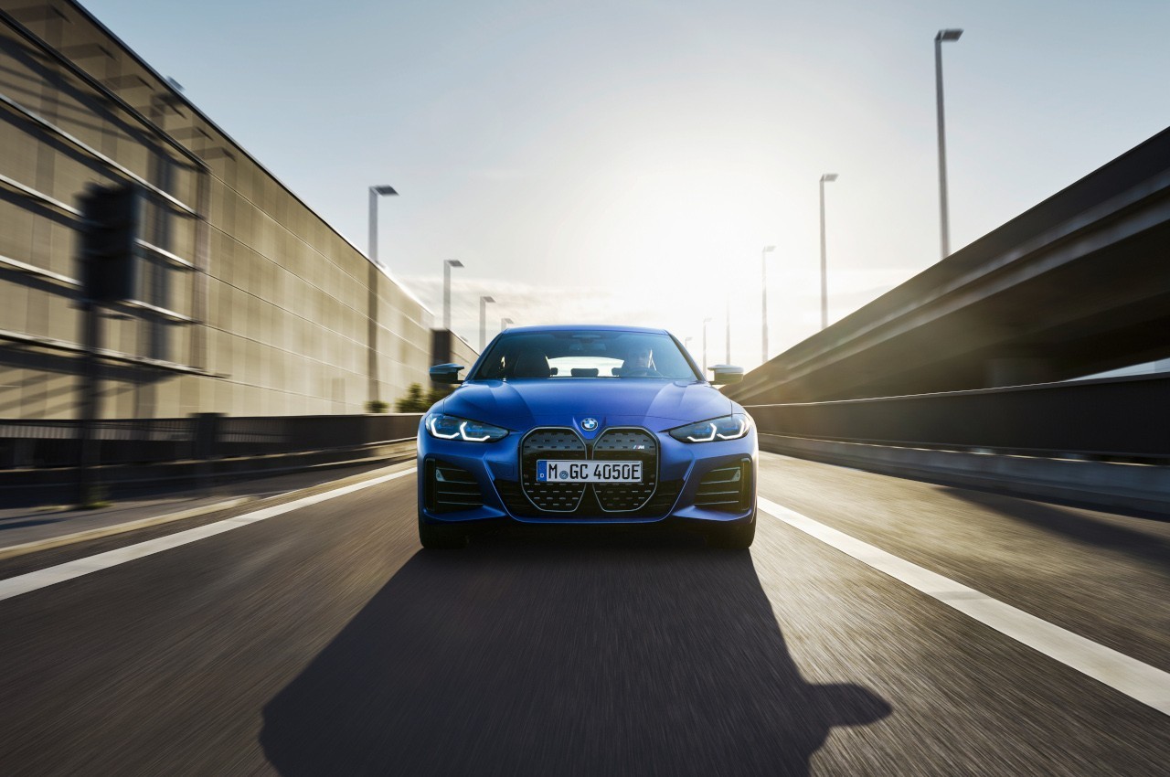 Bmw i4 M50 2021: immagini ufficiali - Autoblog