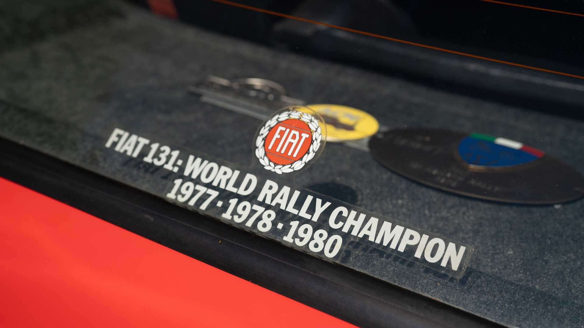 Fiat 131 Abarth Rally Stradale: le immagini