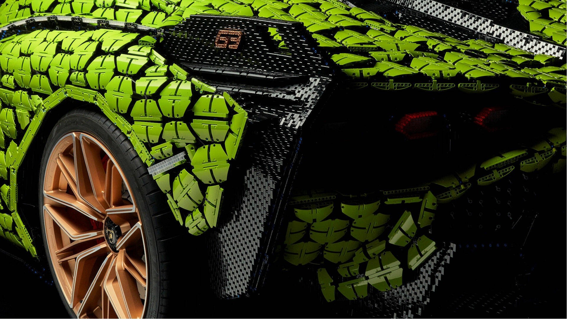 Lamborghini Sián FKP 37: il modello Lego in scala 1:1