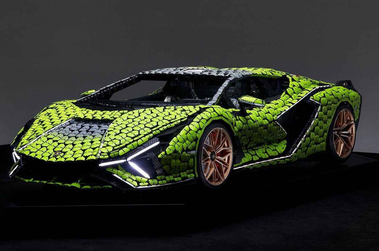 Lamborghini Sián FKP 37: il modello Lego in scala 1:1