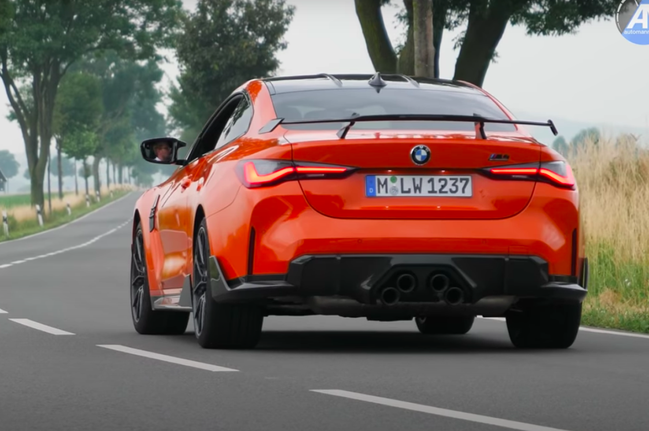 BMW M4 Competition: lo 0-100 km/h con tutti gli accessori M Performance ...