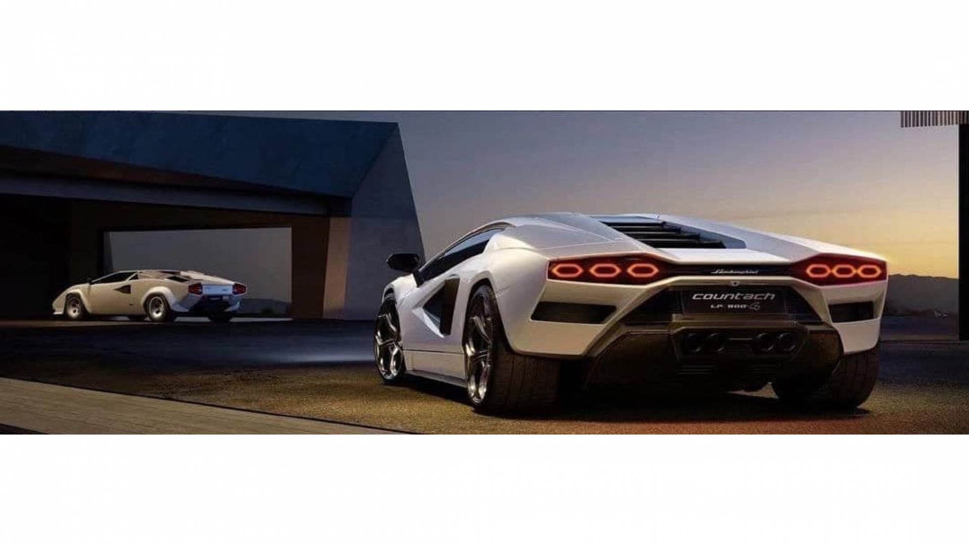 Lamborghini Countach: nuove foto del ritorno del mito