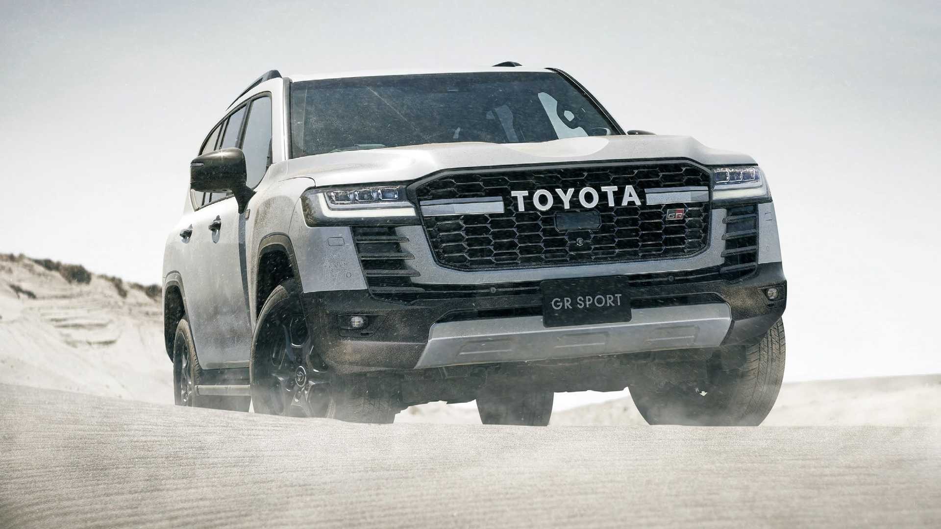 Toyota Land Cruiser GR Sport: le immagini ufficiali
