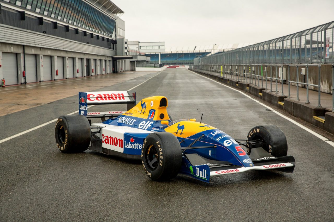 Williams FW14: le immagini