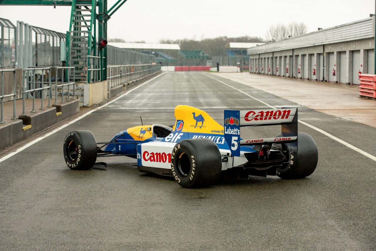 Williams FW14: le immagini