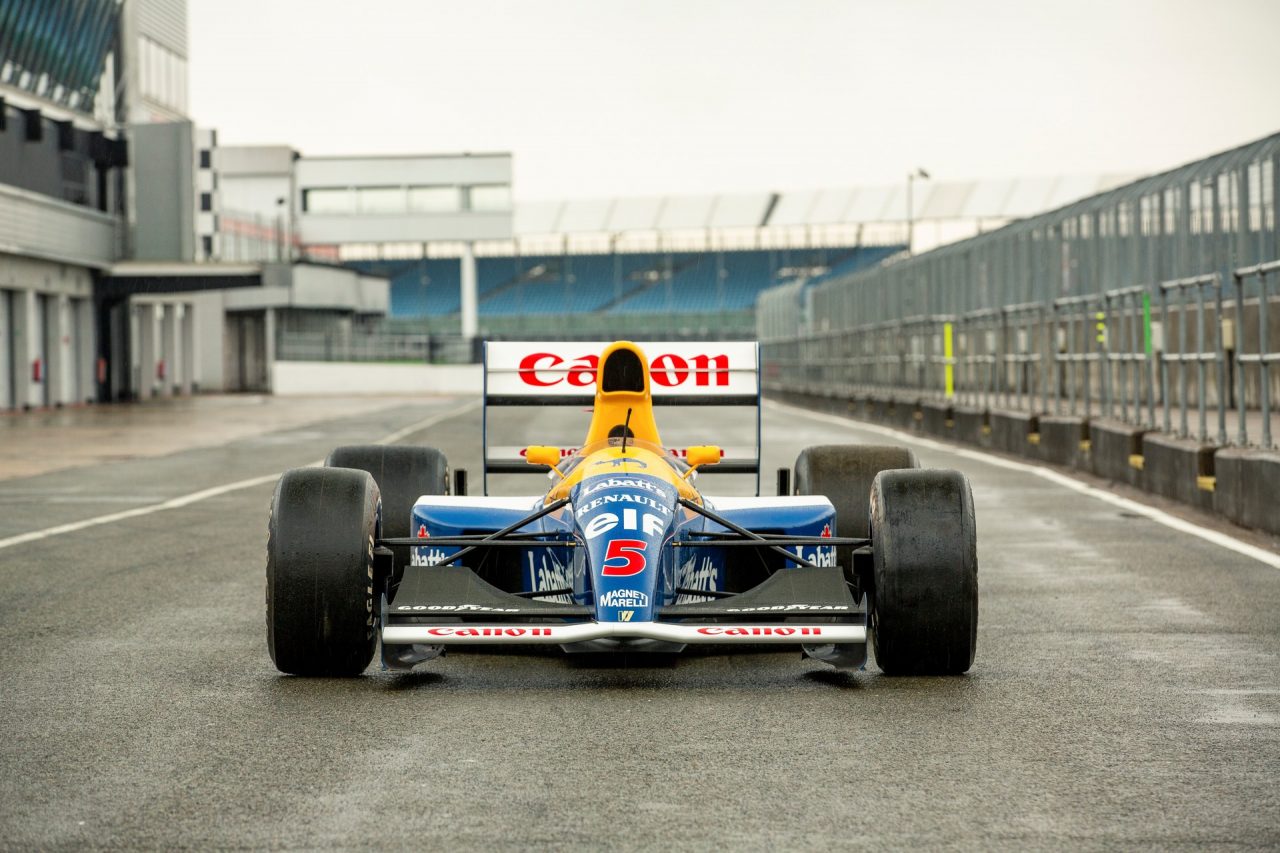 Williams FW14: le immagini