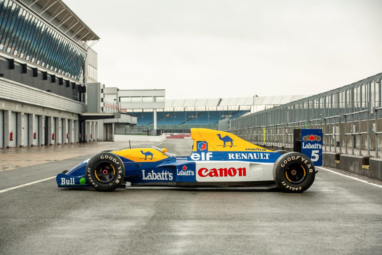 Williams FW14: le immagini