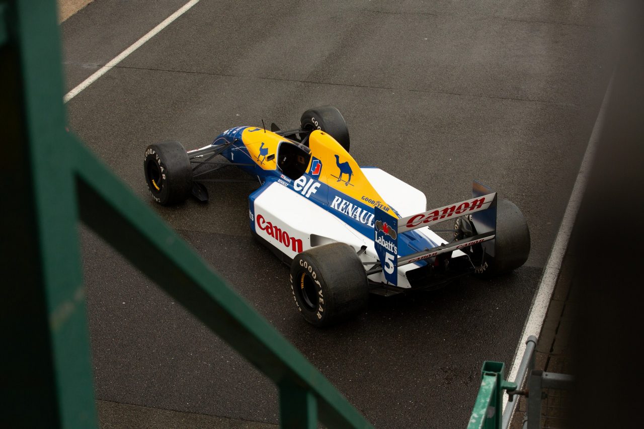 Williams FW14: le immagini