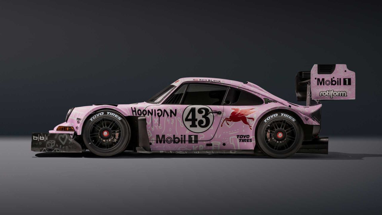 Ken Block e la Porsche Hoonipigasus