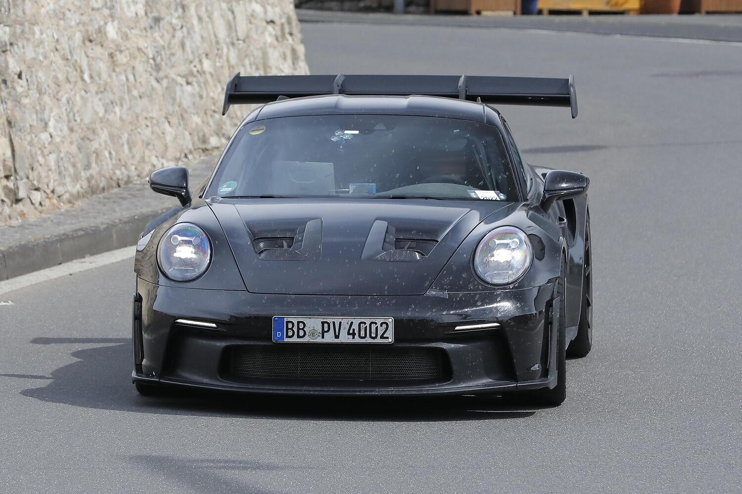 Nuova Porsche GT3 RS: immagini spia senza camuffature