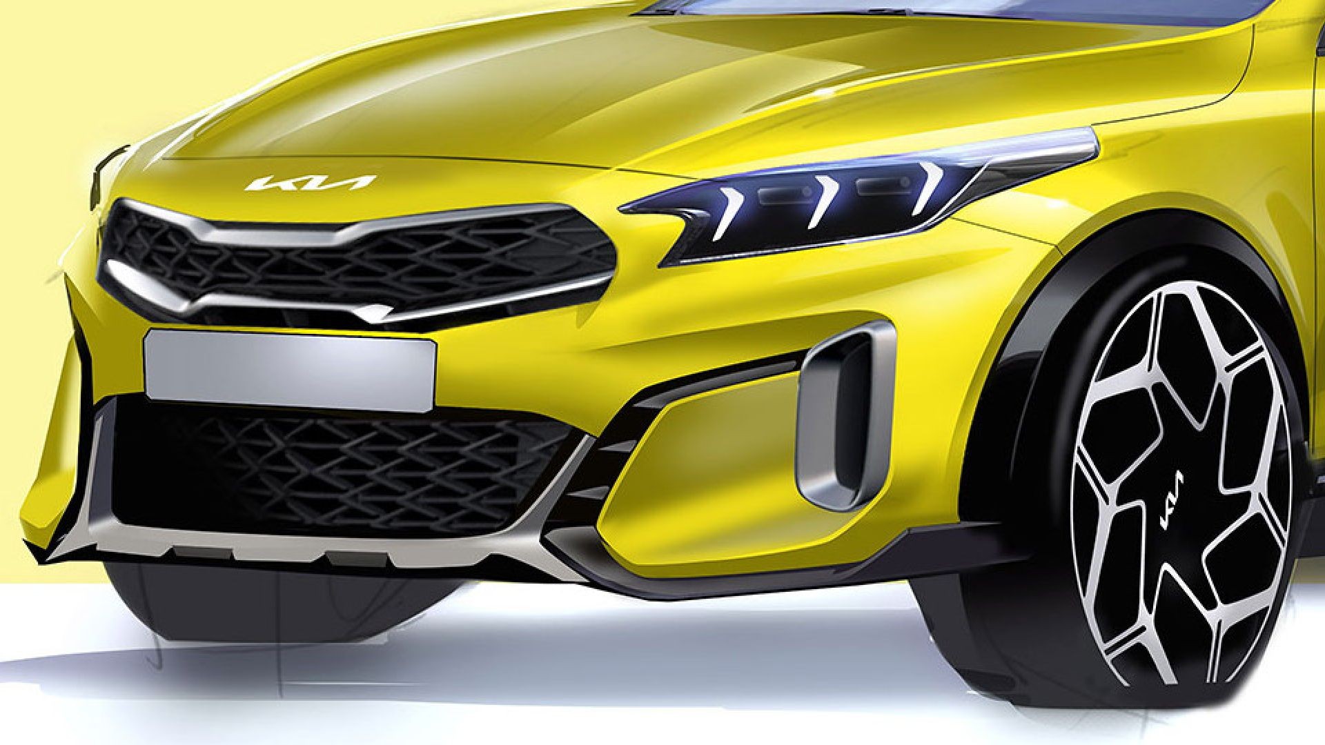 KIA XCeed: i bozzetti del restyling