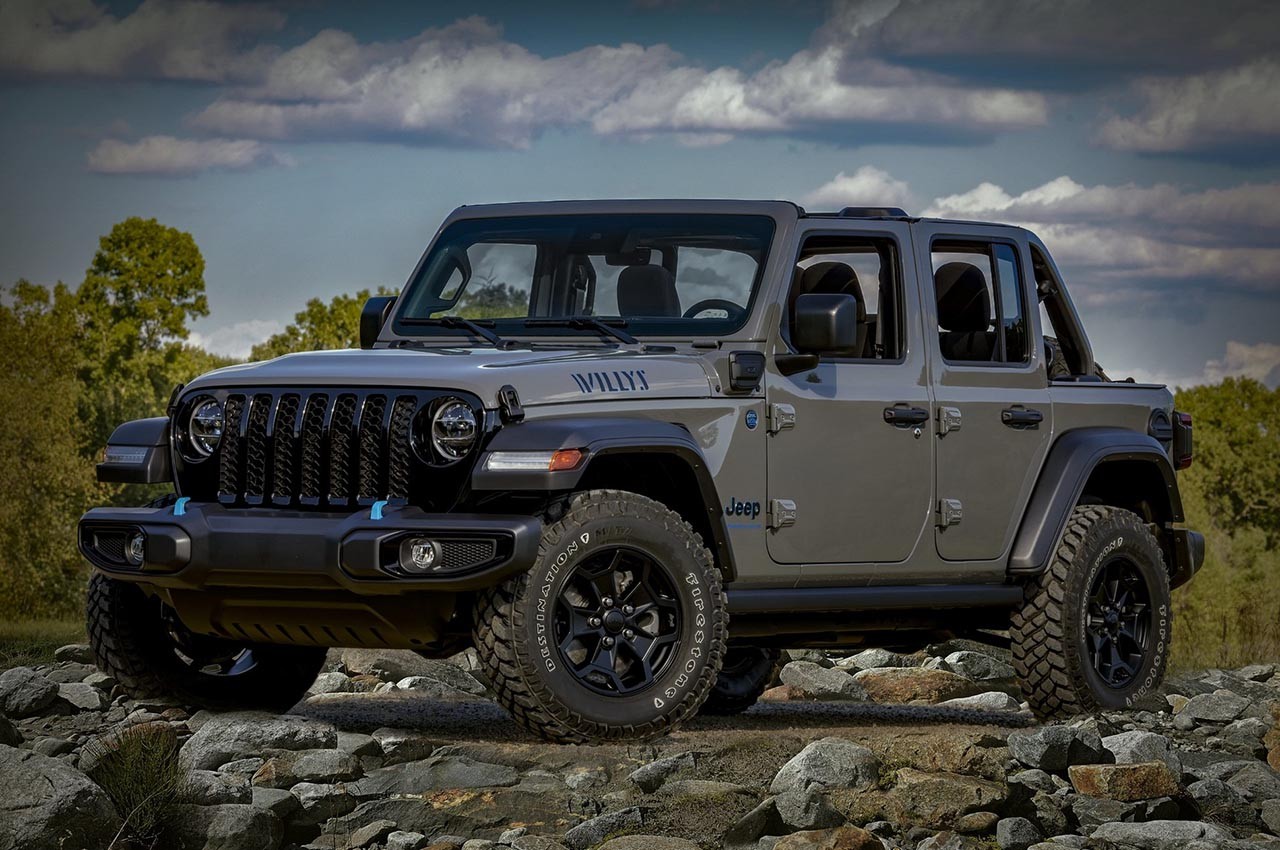 Jeep Wrangler Willys 4xe: le foto
