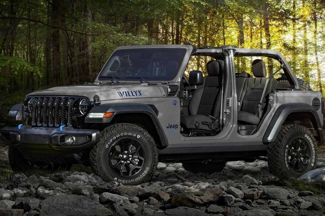 Jeep Wrangler Willys 4xe: le foto