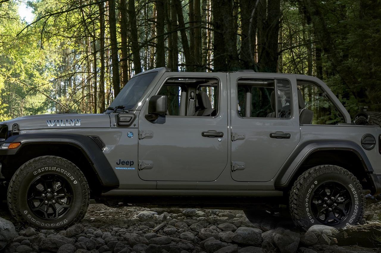 Jeep Wrangler Willys 4xe: le foto