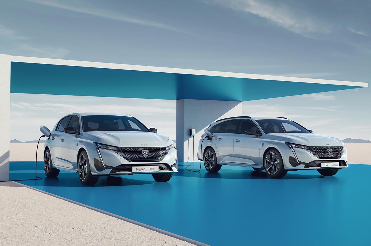 Peugeot e-308 ed e-308 SW