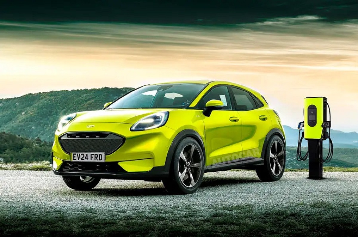 Ford Puma elettrica: arriverà nel 2024 con 136 cavalli e 370 km di