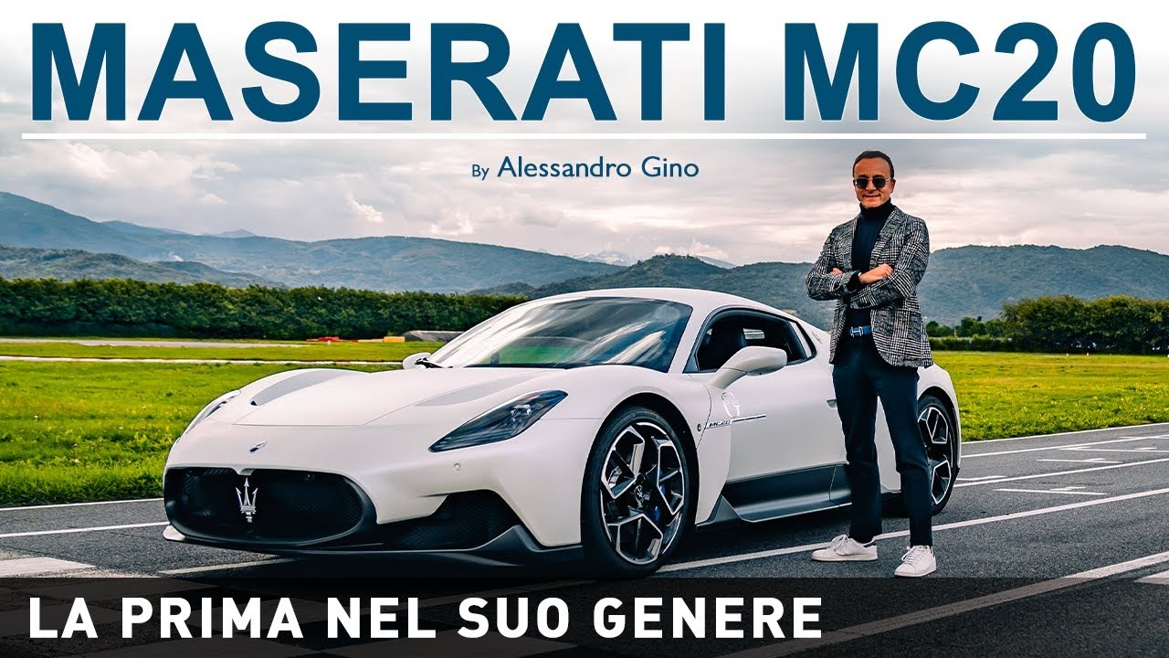 Maserati MC20 la video recensione di Alessandro Gino Autoblog
