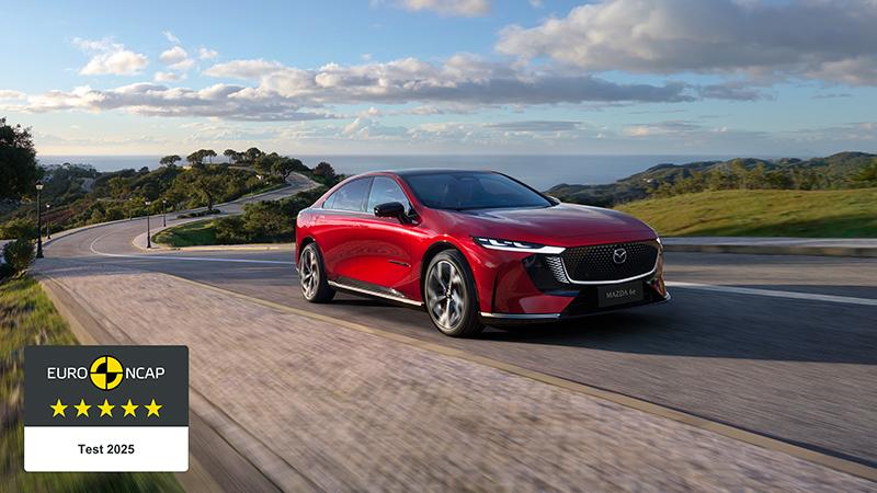 Nuova Mazda6e, brilla nella sicurezza: cinque stelle Euro NCAP