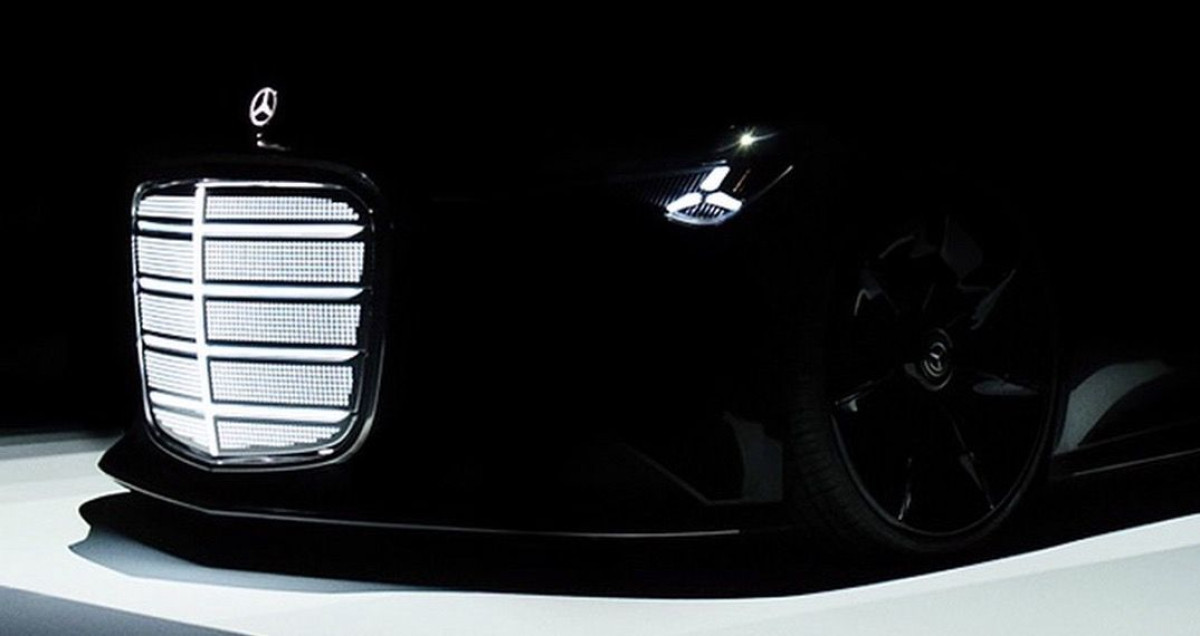 Mercedes-Benz, la nuova coupé ha una griglia che fa discutere