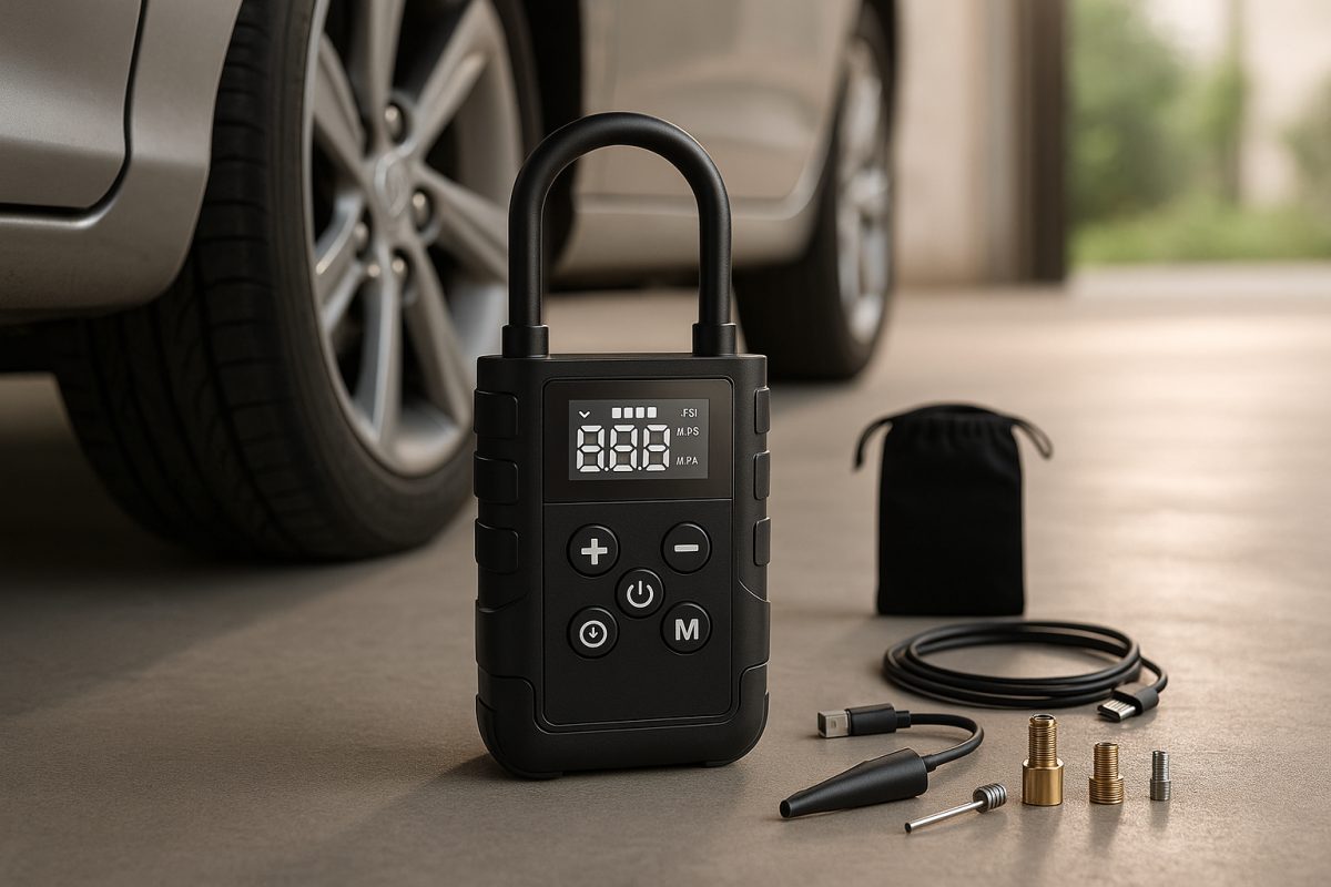 Mini compressore portatile YOYOPOW in offerta: praticità e convenienza a portata di mano