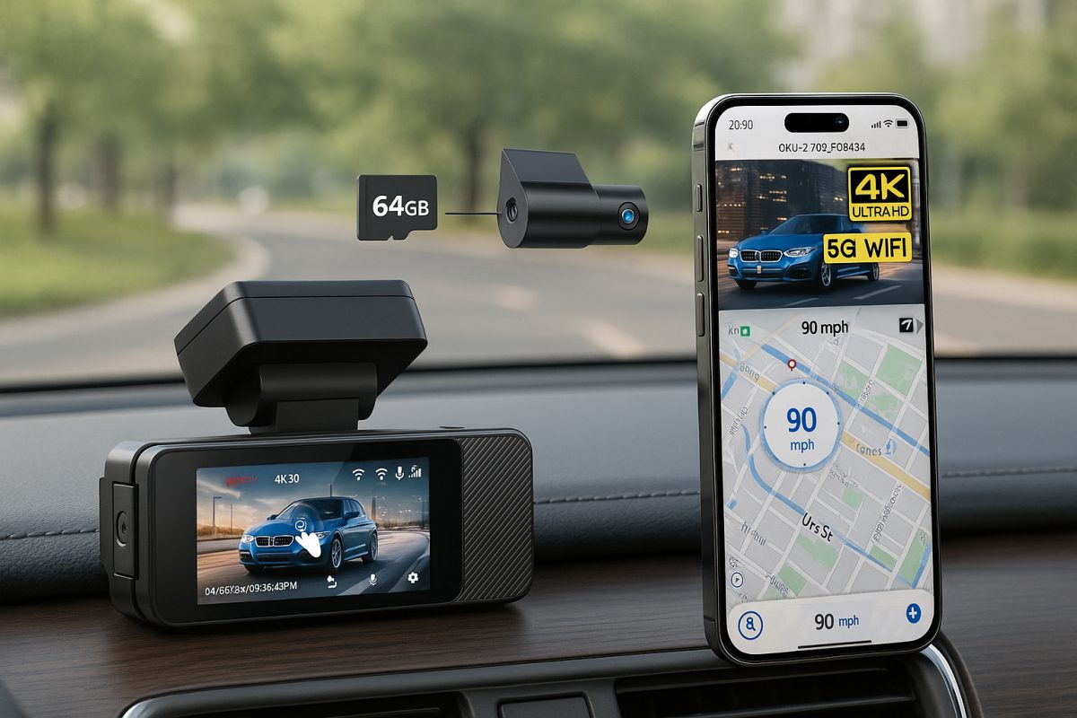 GKU D700 a prezzo mai visto: la dash cam più amata su Amazon è in offerta