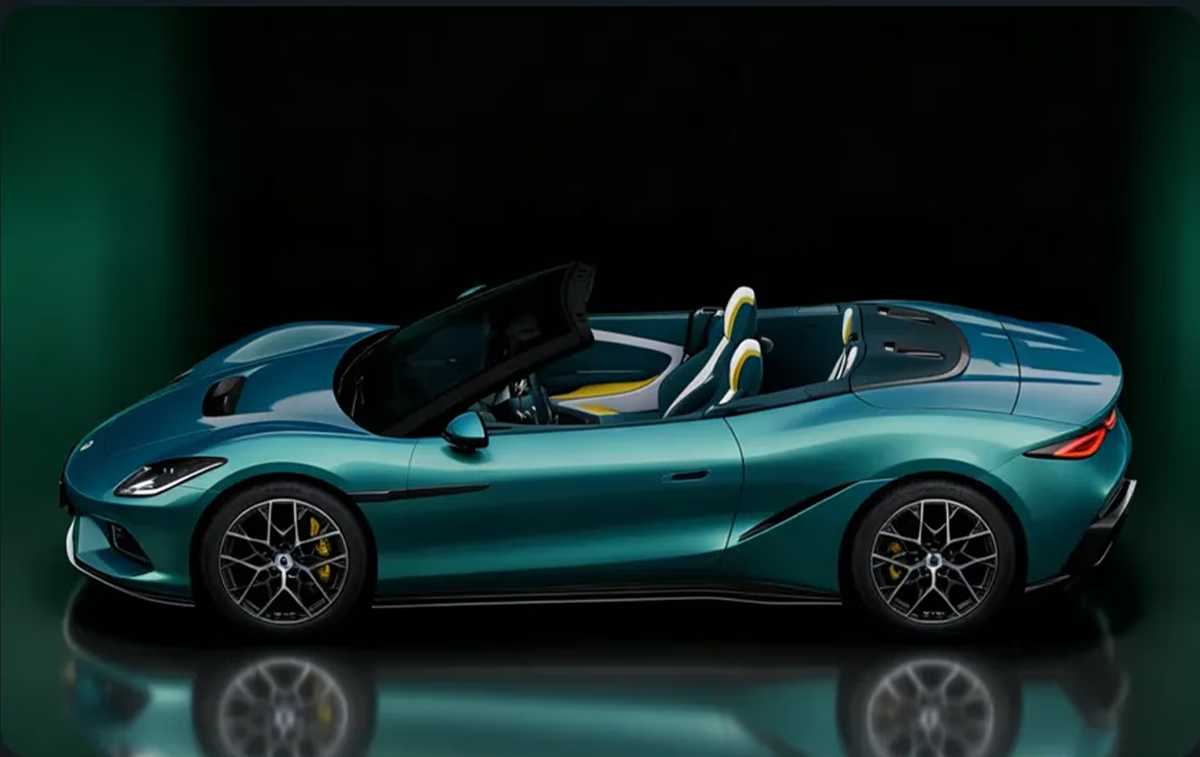 Denza Z: la spider elettrica da oltre 1.000 CV debutta in Europa