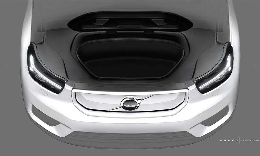 Volvo contesta l'efficienza del frunk nelle elettriche: una scelta obsoleta