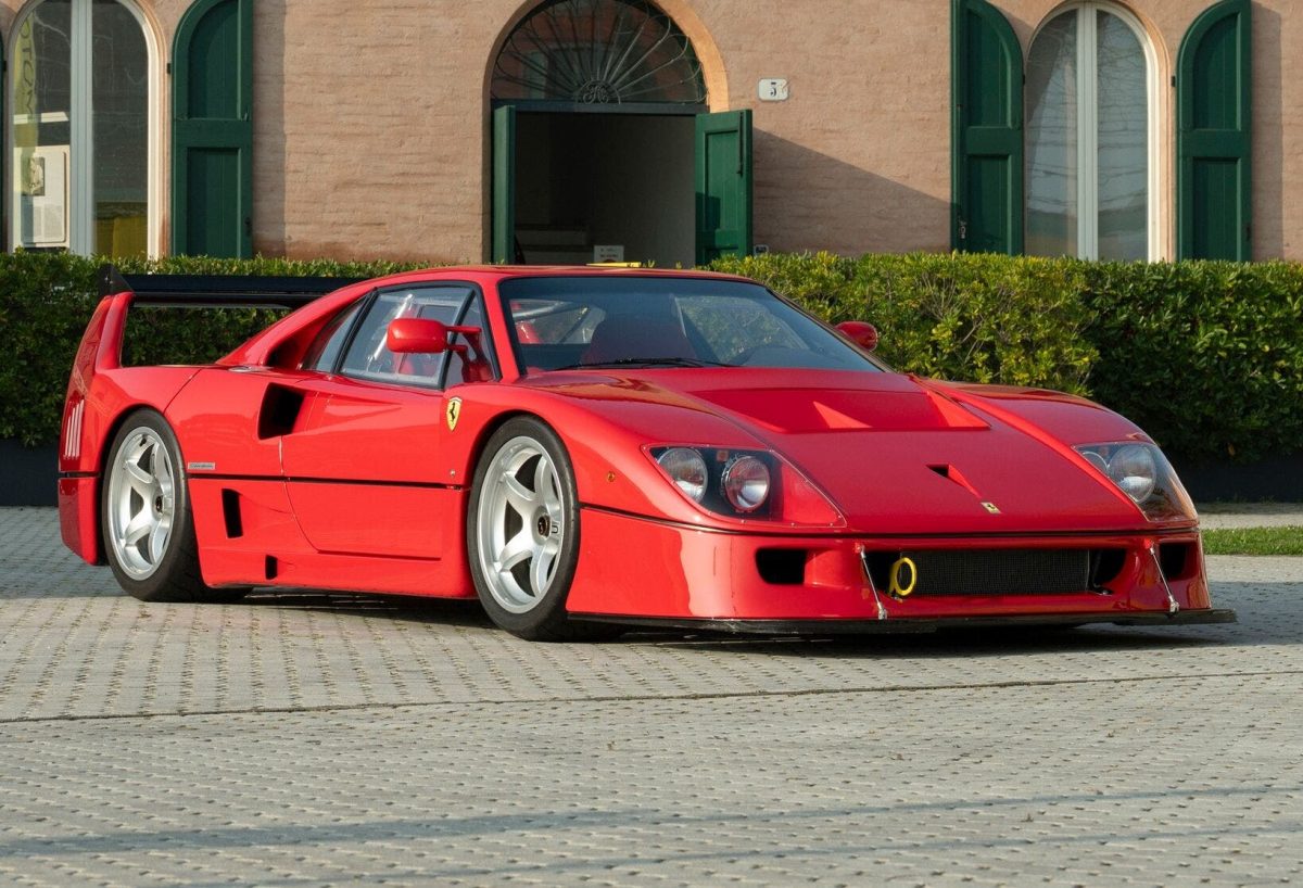 Ferrari F40 elaborata da Hamann e portata a 700 CV va all’asta